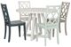 Powell® Maui 5-Piece Multi-Colored Round Dining Set-0
