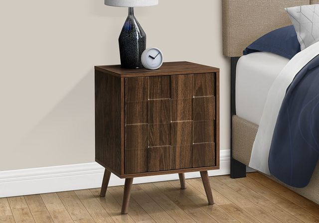 Monarch Specialties Inc. Walnut Accent Table-2