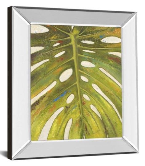 Classy Art Tropical Leaf Il by Patricia Pinto Wall Art-1