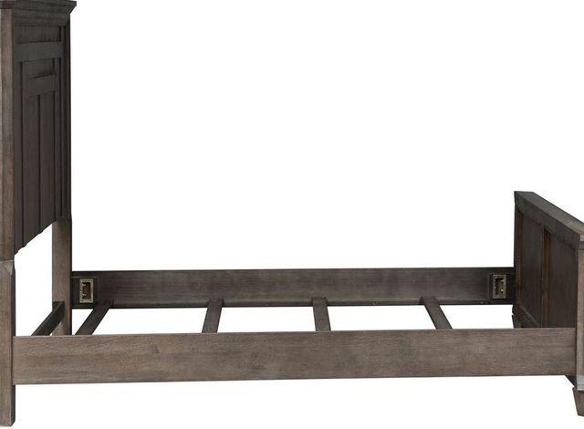 Liberty Furniture Artisan Prairie Gray Dusty Wax Panel Bed Rails-0