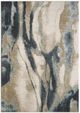 KAS Rugs Avalon Blue/Ivory Wonder 5'x8' Area Rug-0