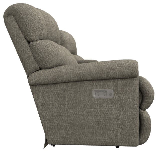 La-Z-Boy® Pinnacle Marble Power Wall Reclining Loveseat with Console, Headrest, and Lumbar-3
