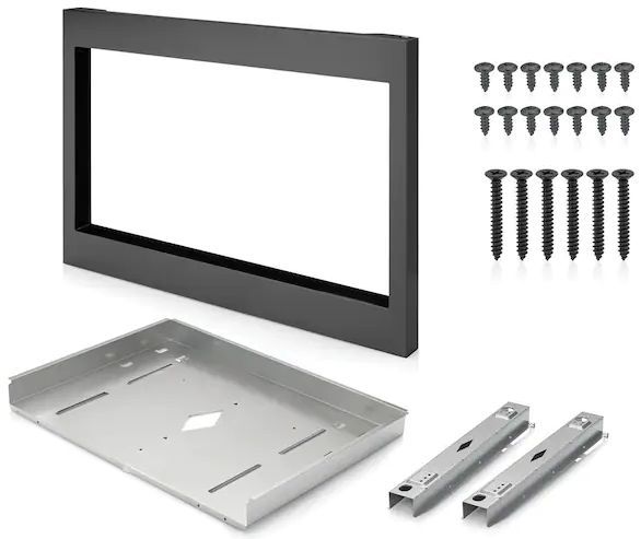 Frigidaire® Gallery 27" Dark Stainless Steel Microwave Trim Kit-2