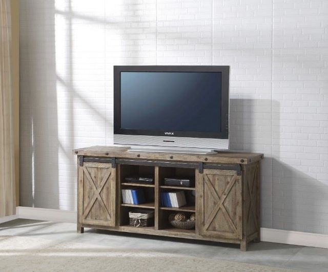 Flexsteel® Carpenter Light Brown Entertainment Base-1