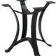 Artisan & Post by Vaughan-Bassett Dovetail Bleached White Dining Table with Black Base-2