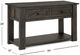 Magnussen Home® Garrett Weathered Charcoal Sofa Table-1