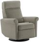 Luonto Furniture Rolled Rene Manual Recliner-0