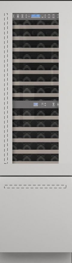 Fulgor Milano 700 Series 24" Panel Ready Wine Cooler