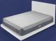 BEDGEAR® M3 Performance Memory Foam 2.0 Medium Soft/1.0 Medium Firm Smooth Top Split King Mattress-4