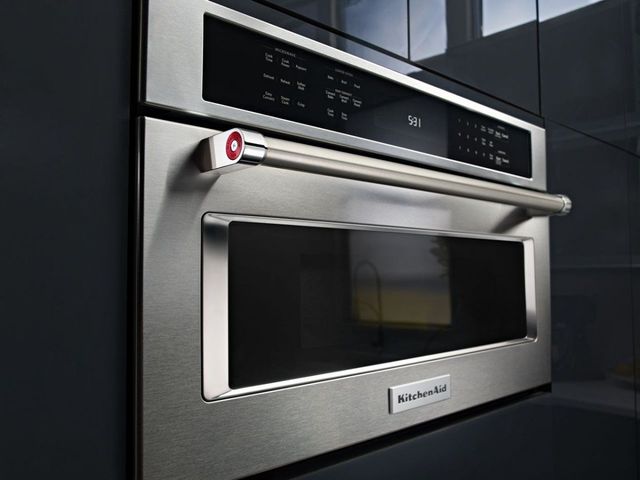 KitchenAid® 1.4 Cu. Ft. Stainless Steel Built In Microwave-3