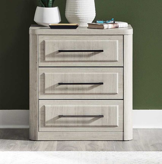 Liberty Furniture Modern Play Natural White Nightstand-1