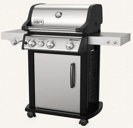 Weber® Spirit SP-335 Series 49.5" Stainless Steel Liquid Petroleum Gas Grill-2