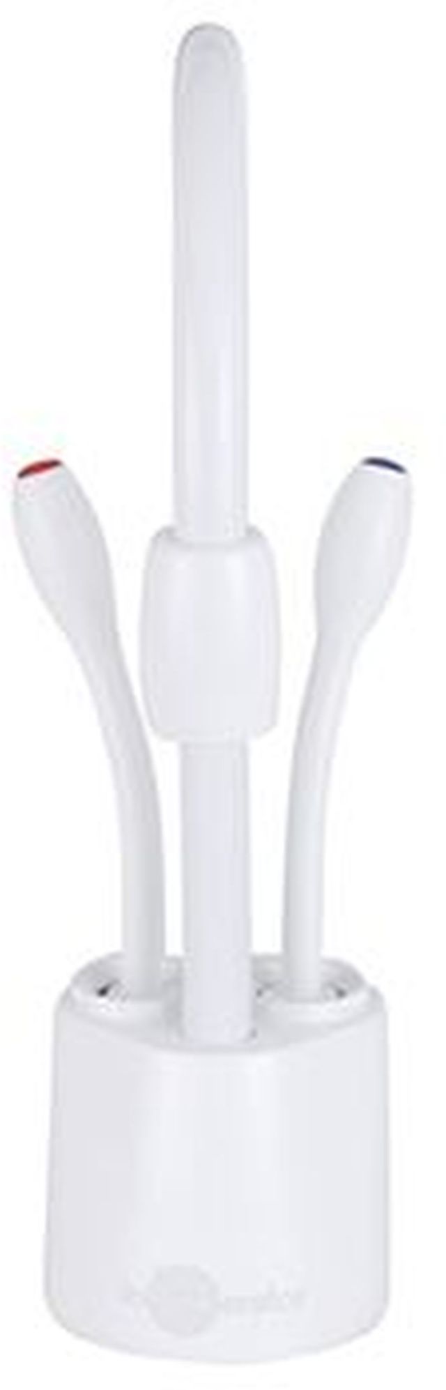 InSinkErator® White Indulge™ Contemporary Hot/Cold Faucet-1