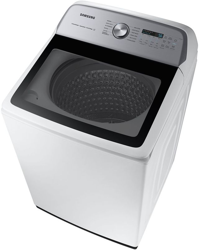 Samsung 5500 5.2 Cu. Ft. White Impeller Top Load Washer-4