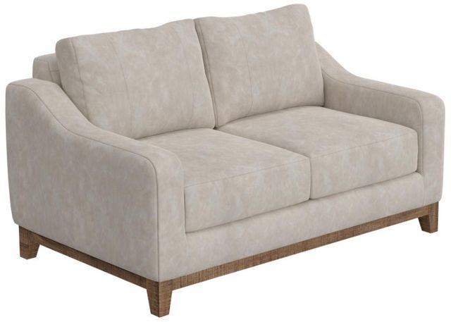 International Furniture Direct Olivo Ivory Loveseat-0