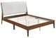 Homelegance® Jasper Chestnut/Light Gray California King Platform Bed-2
