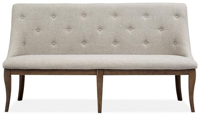 Magnussen Home® Roxbury Manor Homestead Brown Dining Bench-3