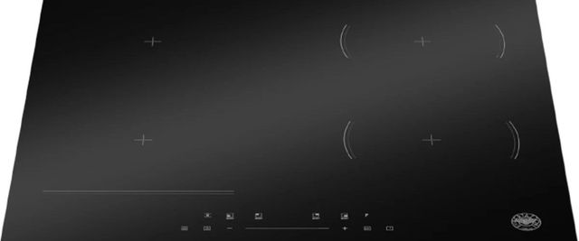 Bertazzoni 24" Black Glass Induction Cooktop-0