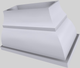 Vent-A-Hood® Designer Series 54" White Island Range Hood-4