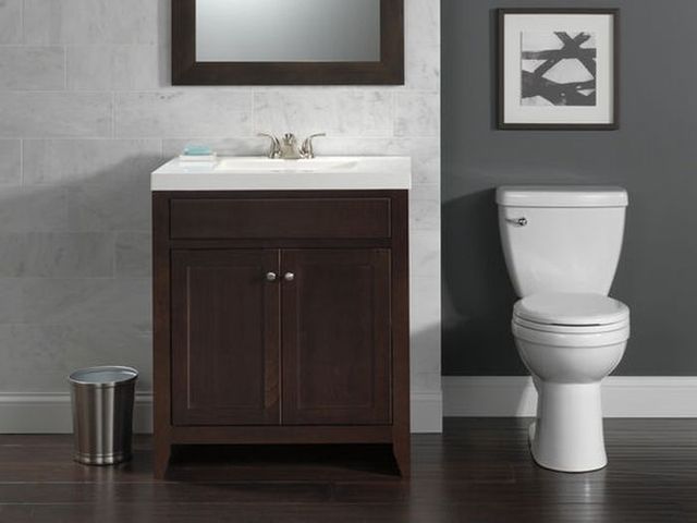 DELTA Sanborne® White Round Front Slow-Close Toilet Seat-4