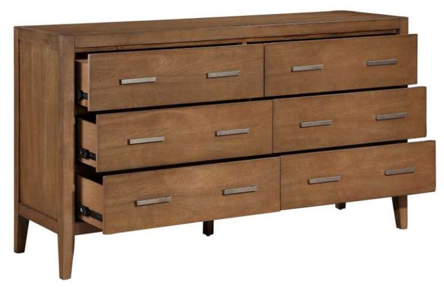 Homelegance® Evans Wire Brushed Light Brown Dresser-3