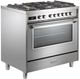 Verona® Ultima 36" Stainless Steel Pro Style Dual Fuel Range-1