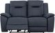 Primo™ International Casa Sienna Charrell Jaxxon Blue Faux Leather Power Motion Loveseat-4