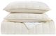 HiEnd Accents Stella 3-Piece Stone King Bedding Bundle-0