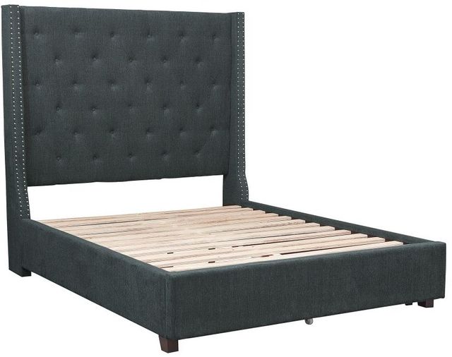 Mazin Furniture Fairborn Gray Full Panel Bed-1