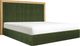 Moe's Home Collection Nina Forest Green Queen Bed-4