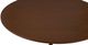 Bassett® Furniture Copenhagen Espresso Dining Table with Bronze Base-3