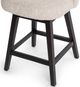 Classic Home Della Sandy Cream Swivel Counter Stool-4