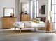 Whittier Wood® Furniture Addison Duet Small 3-Drawer Nightstand-1