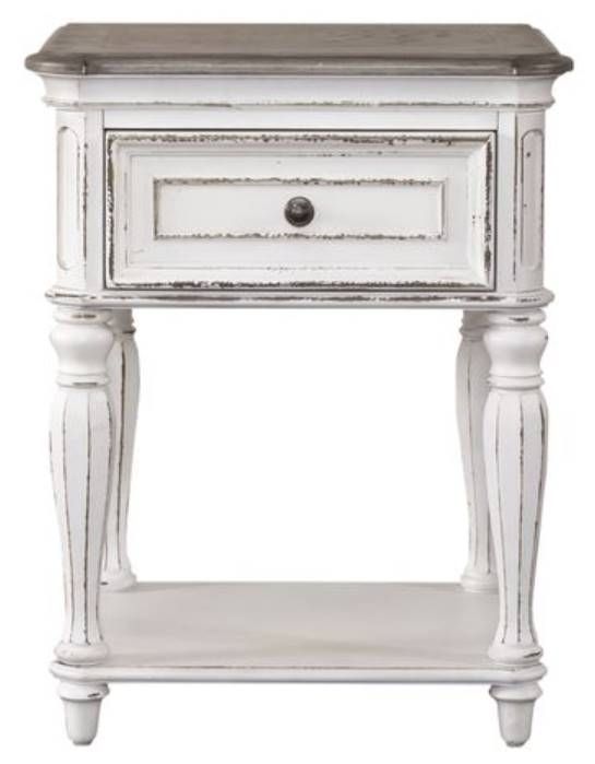 Liberty Furniture Magnolia Manor Leg Nightstand