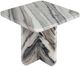 Signature Design by Ashley® Baretton Black/Taupe/White 18" Accent Cocktail Table-0