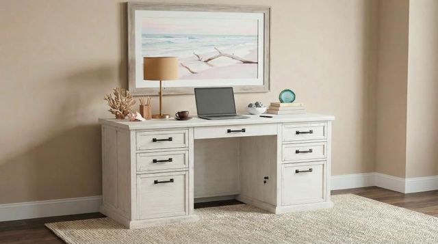 Coaster® Altidore White Executive Home Office Desk-1