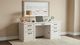 Coaster® Altidore White Executive Home Office Desk-1
