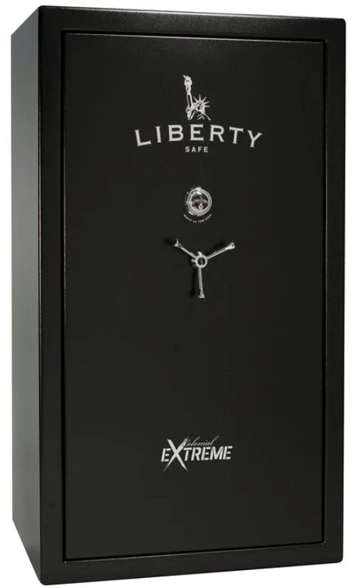 Liberty Safe Colonial Extreme Black Gloss 50 Mechanical Gun Safe-0