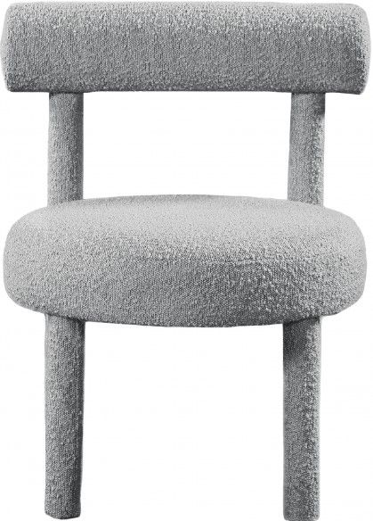 Meridian Furniture Parlor Grey Boucle Accent Chair-1