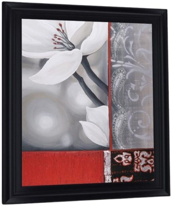 Classy Living Crimson Petal Fusion Wall Art-2