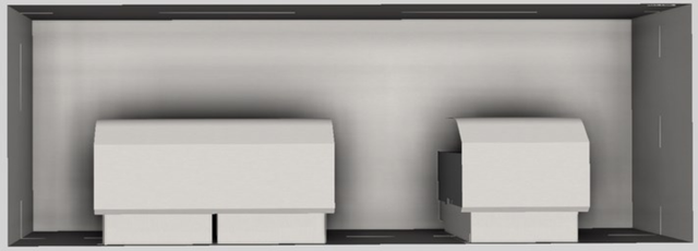 Vent-A-Hood® 60" Stainless Steel Contemporary Wall Mounted Range Hood-3