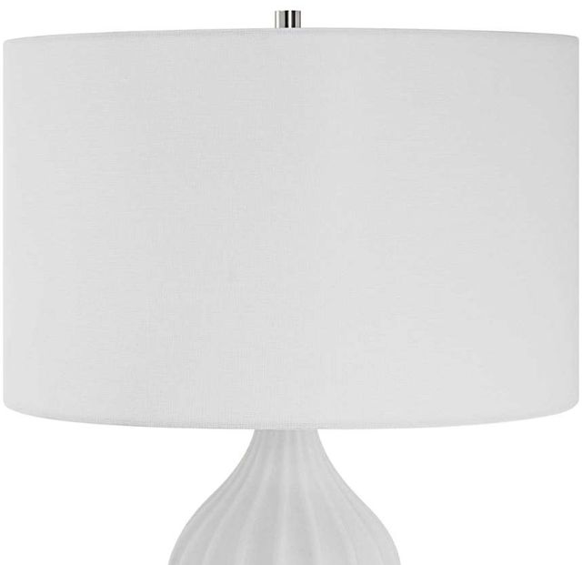 Uttermost® Antoinette White Table Lamp-3