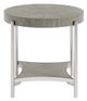 Najarian Furniture Manhattan Gray End Table-1