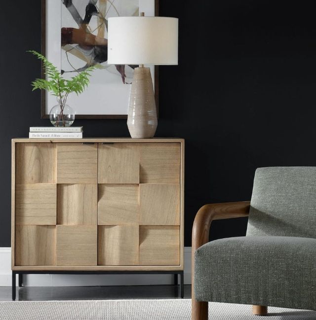 Uttermost® Lorenzo Natural Geometric Cabinet-1