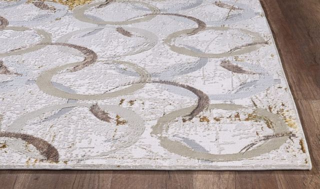 KAS Rugs Luna Gold Visions 5'x8' Area Rug-1
