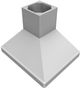 Vent-A-Hood® Euroline Pro 36" Stainless Steel Island Range Hood-1