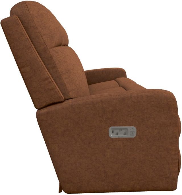 La-Z-Boy® Finley Clay Power Wall Reclining Sofa with Headrest-2