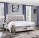ACME Furniture Sliverfluff Champagne California King Panel Bed with LED and Storage-1
