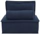 Elements International Paxton Columbia Navy Armless Chair-3