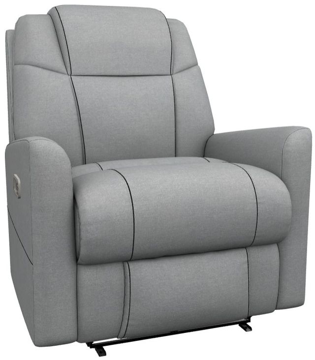 La-Z-Boy® Sparrow Bluestone Power Wall Recliner with Headrest and Lumbar-0